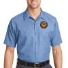 Long Size, Short Sleeve Industrial Work Shirt Thumbnail