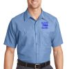 Long Size, Short Sleeve Industrial Work Shirt Thumbnail