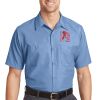 Long Size, Short Sleeve Industrial Work Shirt Thumbnail