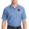 Long Size, Short Sleeve Industrial Work Shirt Thumbnail