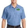 Long Size, Short Sleeve Industrial Work Shirt Thumbnail