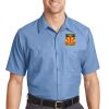 Long Size, Short Sleeve Industrial Work Shirt Thumbnail