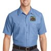 Long Size, Short Sleeve Industrial Work Shirt Thumbnail