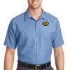 Long Size, Short Sleeve Industrial Work Shirt Thumbnail