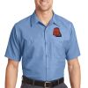 Long Size, Short Sleeve Industrial Work Shirt Thumbnail