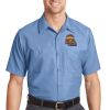 Long Size, Short Sleeve Industrial Work Shirt Thumbnail