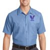 Long Size, Short Sleeve Industrial Work Shirt Thumbnail