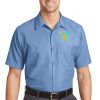 Long Size, Short Sleeve Industrial Work Shirt Thumbnail