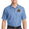 Long Size, Short Sleeve Industrial Work Shirt Thumbnail