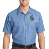 Long Size, Short Sleeve Industrial Work Shirt Thumbnail