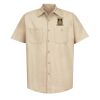 Industrial Short Sleeve Work Shirt - Tall Sizes Thumbnail
