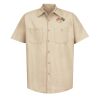 Industrial Short Sleeve Work Shirt - Tall Sizes Thumbnail