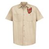 Industrial Short Sleeve Work Shirt - Tall Sizes Thumbnail