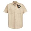 Industrial Short Sleeve Work Shirt - Tall Sizes Thumbnail