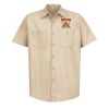 Industrial Short Sleeve Work Shirt - Tall Sizes Thumbnail