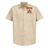 Industrial Short Sleeve Work Shirt - Tall Sizes Thumbnail