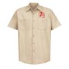 Industrial Short Sleeve Work Shirt - Tall Sizes Thumbnail