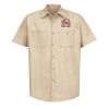 Industrial Short Sleeve Work Shirt - Tall Sizes Thumbnail