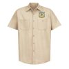 Industrial Short Sleeve Work Shirt - Tall Sizes Thumbnail