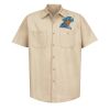 Industrial Short Sleeve Work Shirt - Tall Sizes Thumbnail