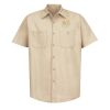 Industrial Short Sleeve Work Shirt - Tall Sizes Thumbnail