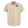 Industrial Short Sleeve Work Shirt - Tall Sizes Thumbnail