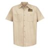 Industrial Short Sleeve Work Shirt - Tall Sizes Thumbnail
