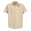 Industrial Short Sleeve Work Shirt - Tall Sizes Thumbnail