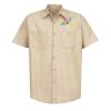 Industrial Short Sleeve Work Shirt - Tall Sizes Thumbnail