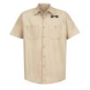 Industrial Short Sleeve Work Shirt - Tall Sizes Thumbnail