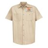 Industrial Short Sleeve Work Shirt - Tall Sizes Thumbnail