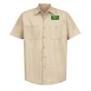 Industrial Short Sleeve Work Shirt - Tall Sizes Thumbnail