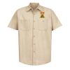Industrial Short Sleeve Work Shirt - Tall Sizes Thumbnail