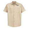 Industrial Short Sleeve Work Shirt - Tall Sizes Thumbnail