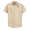 Industrial Short Sleeve Work Shirt - Tall Sizes Thumbnail