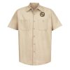 Industrial Short Sleeve Work Shirt - Tall Sizes Thumbnail