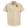 Industrial Short Sleeve Work Shirt - Tall Sizes Thumbnail