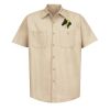 Industrial Short Sleeve Work Shirt - Tall Sizes Thumbnail