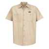 Industrial Short Sleeve Work Shirt - Tall Sizes Thumbnail