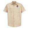 Industrial Short Sleeve Work Shirt - Tall Sizes Thumbnail