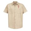 Industrial Short Sleeve Work Shirt - Tall Sizes Thumbnail
