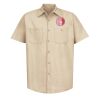 Industrial Short Sleeve Work Shirt - Tall Sizes Thumbnail