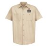 Industrial Short Sleeve Work Shirt - Tall Sizes Thumbnail