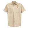 Industrial Short Sleeve Work Shirt - Tall Sizes Thumbnail