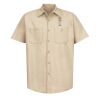 Industrial Short Sleeve Work Shirt - Tall Sizes Thumbnail