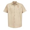 Industrial Short Sleeve Work Shirt - Tall Sizes Thumbnail