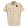 Industrial Short Sleeve Work Shirt - Tall Sizes Thumbnail