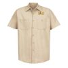 Industrial Short Sleeve Work Shirt - Tall Sizes Thumbnail