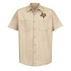 Industrial Short Sleeve Work Shirt - Tall Sizes Thumbnail