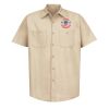 Industrial Short Sleeve Work Shirt - Tall Sizes Thumbnail